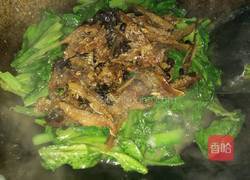 豆豉鲮鱼油麦菜的做法图解5