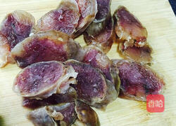 糖醋香肠蒜苔的做法图解3