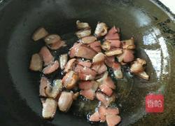 四川腊肉炒蒜苔的做法图解6