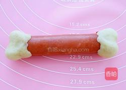 小狗啃骨头汉堡的做法图解12