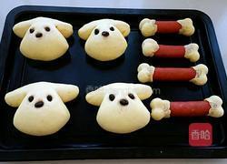 小狗啃骨头汉堡的做法图解15