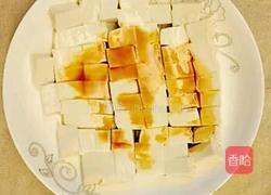 香菇肉末蒸豆腐的做法图解2