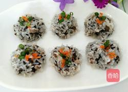 糯米珍珠丸子的做法图解10