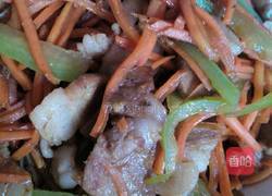 尖椒胡萝卜炒肉的做法图解7