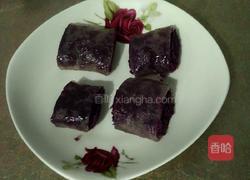 水晶紫薯糕的做法图解8