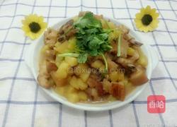 土豆烧五花肉的做法图解10
