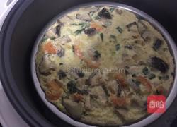 香菇虾米蒸水蛋的做法图解5
