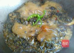 雪菜烧黄鱼的做法图解7