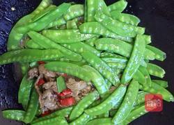 荷兰豆炒肉的做法图解9