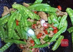 荷兰豆炒肉的做法图解10