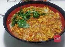 西红杮鸡蛋打卤面的做法图解14