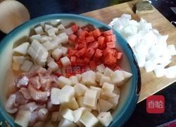 大白暖心咖喱的做法图解3