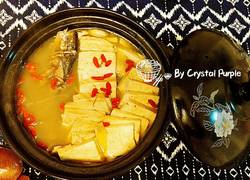 砂锅枸杞香菇鲫鱼豆腐汤