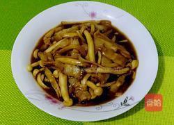 白玉菇炒肉的做法图解7