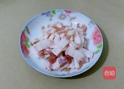 白玉菇炒肉的做法图解2