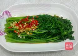 白灼茼蒿的做法图解5