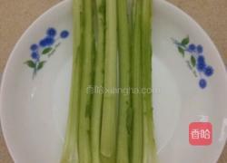 蒜香酱青菜的做法图解2