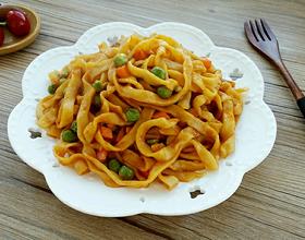 蚝油茄汁拌面[图]