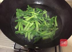 生炒菜心的做法图解3