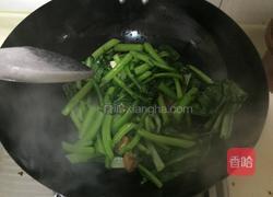 生炒菜心的做法图解5