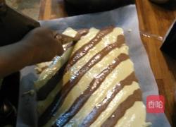 双色可可蛋糕卷的做法图解9