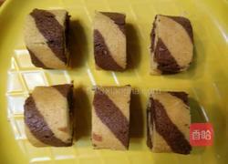 双色可可蛋糕卷的做法图解12