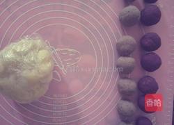 冰皮月饼（红豆沙紫薯）的做法图解4