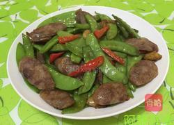 香肠炒荷兰豆的做法图解11