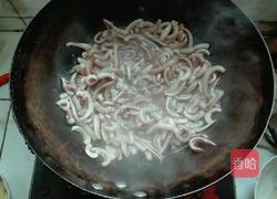 蒜苔鱿鱼丝的做法图解7