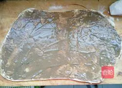 Illustration of how to make sesame sauce pancakes 7