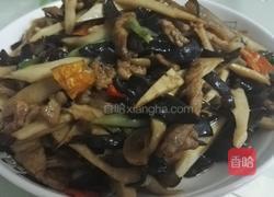 木耳炒三丝的做法图解6