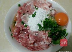 肉包蛋的做法图解3
