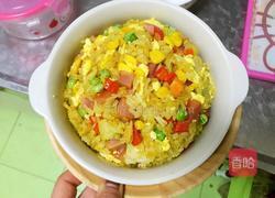什锦吐司咖喱炒饭的做法图解11