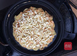 海虾蔬菜披萨饼的做法图解5