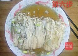油泼金针菇的做法图解6