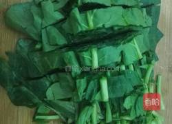 蚝油菠菜胡萝卜丝的做法图解2