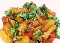 茄汁山药的做法图解4