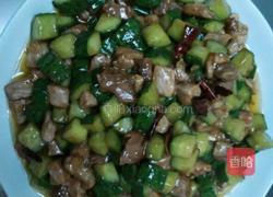 黄瓜肉丁的做法图解4