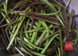 素炒蕨菜的做法图解3