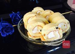 奶油提子蛋糕卷的做法图解7