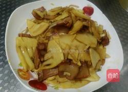 腊肉炒鲜笋的做法图解11