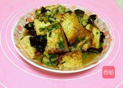 香煎豆腐烧木耳的做法图解10