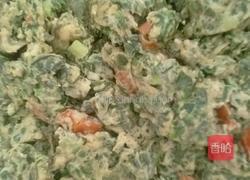 荠菜煎蛋的做法图解3