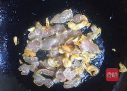 野生藜蒿炒腊肉的做法图解6