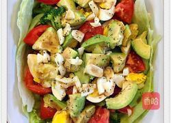 牛油果沙拉的做法图解4