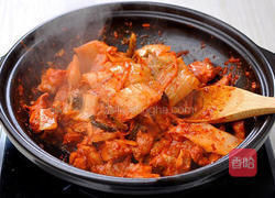 猪肉泡菜汤的做法图解6