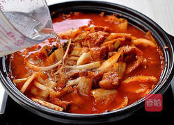 猪肉泡菜汤的做法图解8