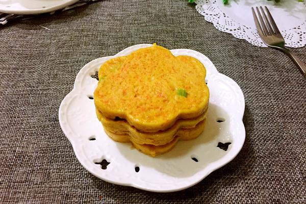 胡萝卜鸡蛋饼
