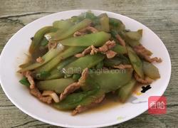 莴笋炒肉丝的做法图解4