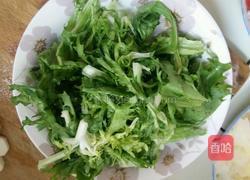 凉拌苦菊变蛋的做法图解1